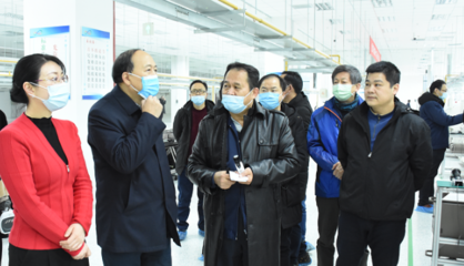 省臺辦考察新港區(qū)臺資企業(yè)，推動技術交流合作
